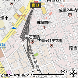 東京都大田区北嶺町1周辺の地図