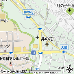 東京都町田市大蔵町554周辺の地図