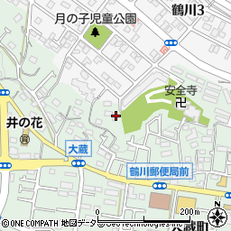 東京都町田市大蔵町1785周辺の地図