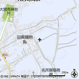 京都府京丹後市大宮町周枳周辺の地図