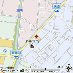 トヨタビスタ山梨株式会社　若草店周辺の地図