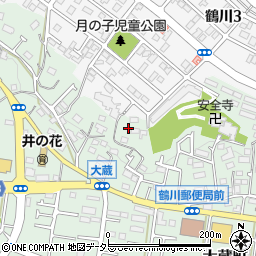 東京都町田市大蔵町1787周辺の地図