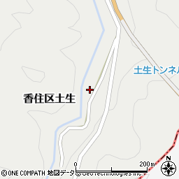 兵庫県美方郡香美町香住区土生233周辺の地図