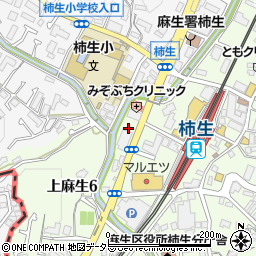 ＮＴＴル・パルク柿生駅前第１駐車場周辺の地図