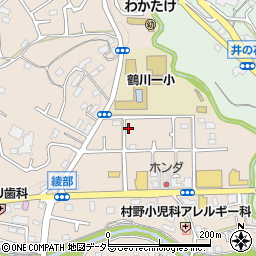 東京都町田市野津田町1148周辺の地図