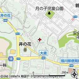 東京都町田市大蔵町1750周辺の地図