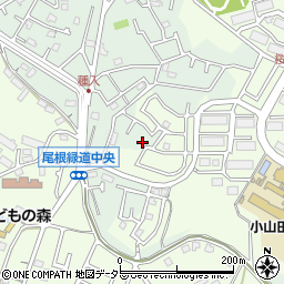 東京都町田市上小山田町445周辺の地図