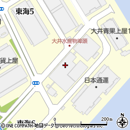 丸全昭和運輸株式会社　日東製粉東京出張所周辺の地図