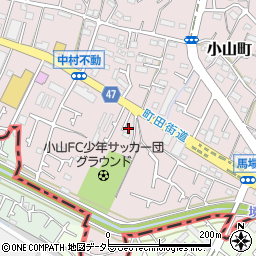東京都町田市小山町692周辺の地図