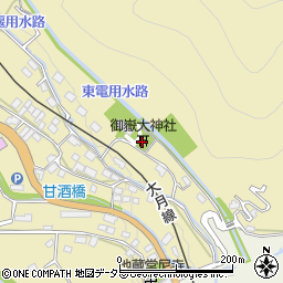 御嶽大神社周辺の地図
