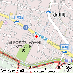 東京都町田市小山町657-2周辺の地図