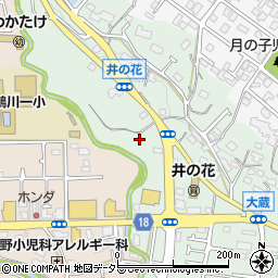 東京都町田市大蔵町1478周辺の地図