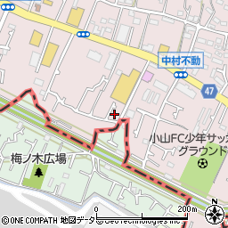 東京都町田市小山町743周辺の地図