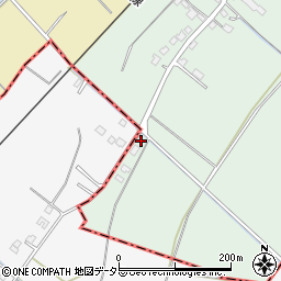 千葉県山武市島709周辺の地図