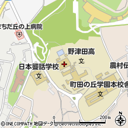 東京都町田市野津田町2000周辺の地図
