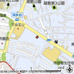 セブンイレブン川崎犬蔵３丁目店周辺の地図
