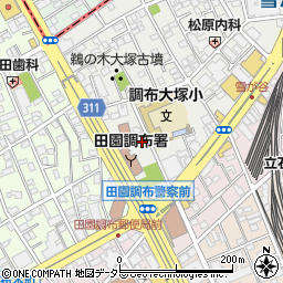 東京都大田区雪谷大塚町13-10周辺の地図