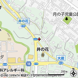 東京都町田市大蔵町1433周辺の地図