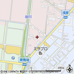 山梨県南アルプス市藤田2429-5周辺の地図