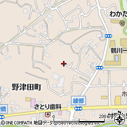 東京都町田市野津田町1013周辺の地図