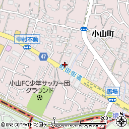 東京都町田市小山町657周辺の地図