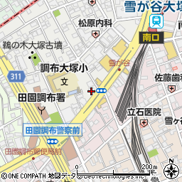 東京都大田区雪谷大塚町11-7周辺の地図