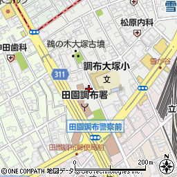 東京都大田区雪谷大塚町13-9周辺の地図