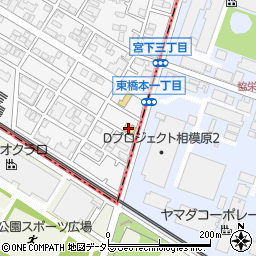バーミヤン 東橋本店周辺の地図