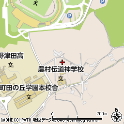 東京都町田市野津田町2025周辺の地図