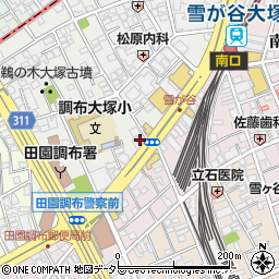 東京都大田区雪谷大塚町11-6周辺の地図