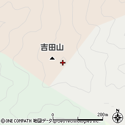吉田山周辺の地図