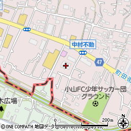 東京都町田市小山町711周辺の地図