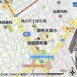 東京都大田区雪谷大塚町13-8周辺の地図