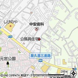 千葉県千葉市中央区星久喜町1220周辺の地図