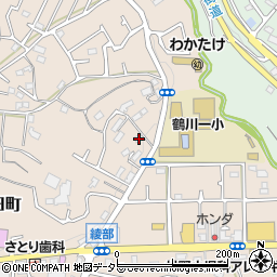 東京都町田市野津田町1394周辺の地図