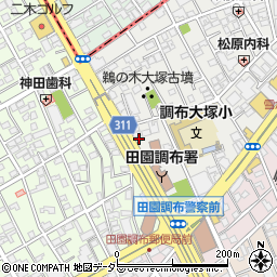東京都大田区雪谷大塚町13-28周辺の地図