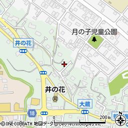 東京都町田市大蔵町1675周辺の地図