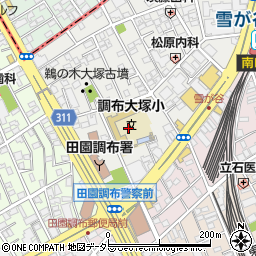 東京都大田区雪谷大塚町12周辺の地図