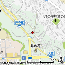 東京都町田市大蔵町1566周辺の地図