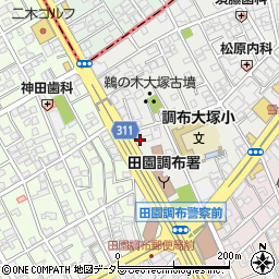 東京都大田区雪谷大塚町13-29周辺の地図