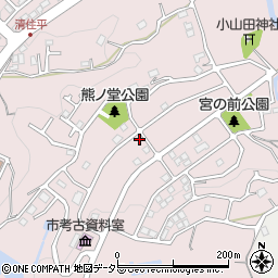 東京都町田市下小山田町4017-30周辺の地図
