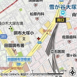 東京都大田区雪谷大塚町10-3周辺の地図