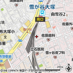 東京都大田区南雪谷2丁目15-21周辺の地図