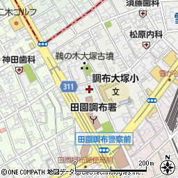 東京都大田区雪谷大塚町13-3周辺の地図