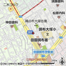 東京都大田区雪谷大塚町13-1周辺の地図