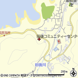 鳥取県岩美郡岩美町田後547-1周辺の地図