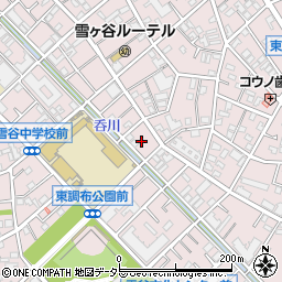 東京都大田区東雪谷5丁目29周辺の地図
