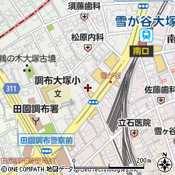 東京都大田区雪谷大塚町10-5周辺の地図