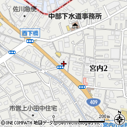 創英ゼミナール　武蔵新城校周辺の地図