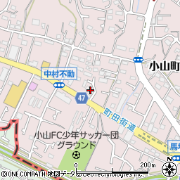 東京都町田市小山町628-2周辺の地図
